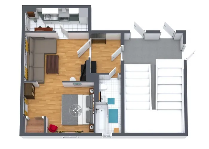 Apartment Federtraum Mit Sauna, Sehr Gemuetlich